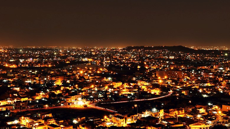 View from top of Moula Ali